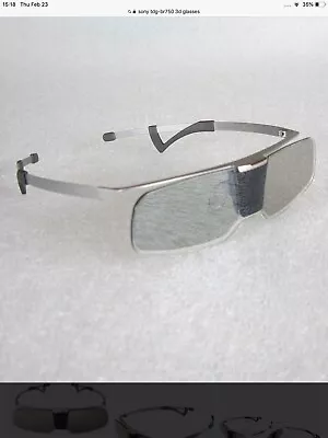 £49.95 • Buy SONY GENUINE Titanium TDG-BR750 3D Active Glasses TDG BR 750 For Sony Bravia