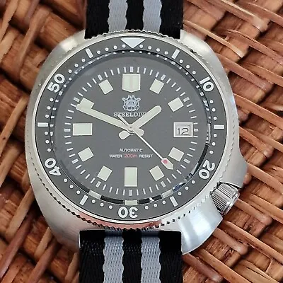 Seiko NH35 Automatic Military Dive Watch - Captain Willard - SD1970 Steeldive  • £135