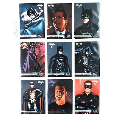 1-120 Complete Set Dc Comics Ultra 1995 Fleer Batman Forever Base Trading Cards • $59.99