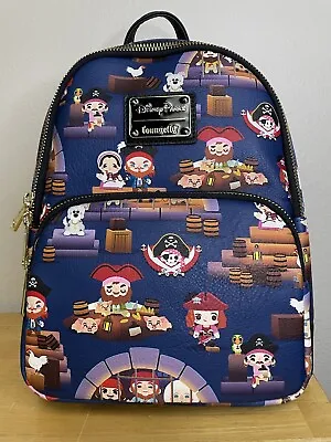 Disney Parks Loungefly Pirates Of The Caribbean Mini Backpack • $49.99