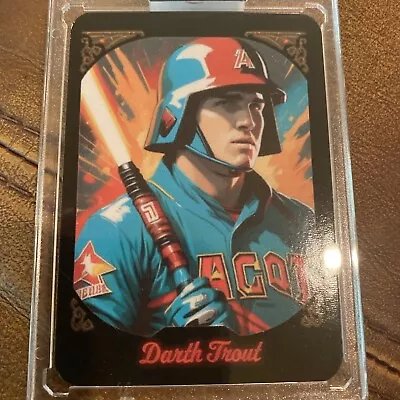 2023 Ecto Darth Trout Mike Trout Card • $4.25