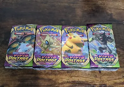 $129.99 • Buy 36x Vivid Voltage Pokémon Card Booster Packs UNWEIGHED AUTHENTIC Box Qty