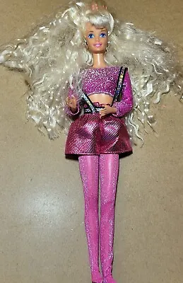 VTG 1994 Mattel Dance Moves Barbie Doll EUC C278 • $17.92