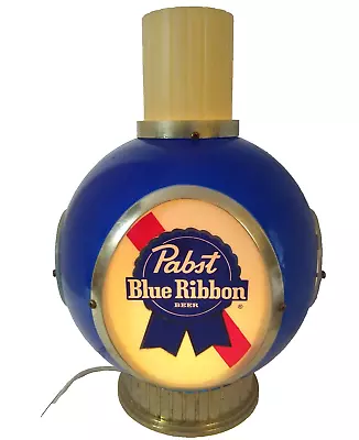 Pabst Blue Ribbon Vintage Light Up Register Topper Beer Lighted Sign Advertising • $90.73