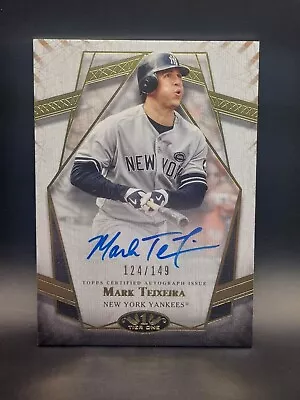 2022 Topps Tier One Prime Performers Auto /149 Mark Teixeira Card #PPA-MT NY  • $24.95