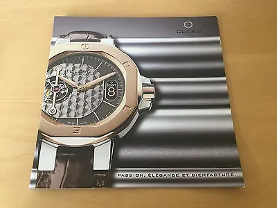 $68.71 • Buy Booklet Brochure Clerc Icon 8-English-watches Montres Watches - For Collectors