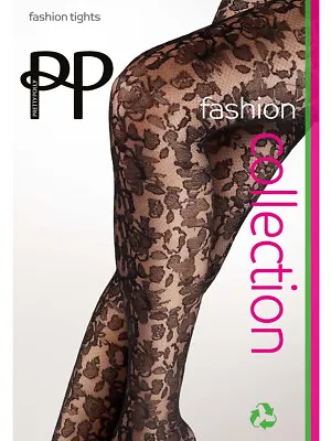 £12 • Buy Pretty Polly Floral Lace Patterned Fashion Tights