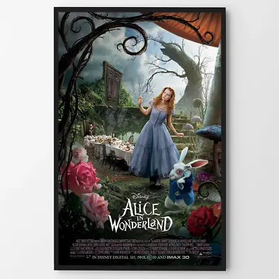 Alice In Wonderland 11x17 Poster - Mushrooms - Wall Art Movie Print Decor • $14.95