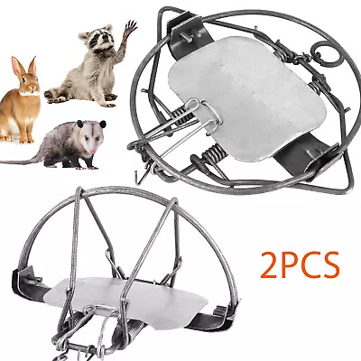 2PCS Animal Traps Outdoor Spring Trap Rodent Cage Trap For Animals Hunting Trap • $24.29