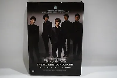 Dvd Tohoshinki The 3rd Asia Tour Concert Mirotic In Seoul Korea Tvxq • $42.99