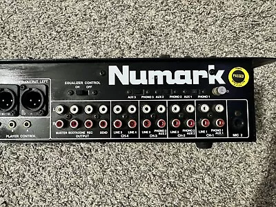 Numark CM100 DJ Mixer / Equalizer - Untested - Parts Only • $12