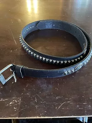 Harley Davidson Men's Studded Belt Number 97767–0 4V Size 42 Genuine Leather • $40