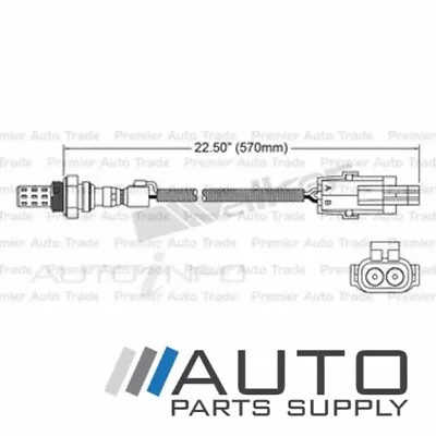 Pre Cat O2 Oxygen Sensor Suit Daewoo Tacuma 2ltr T20SED  2000-2004 • $110