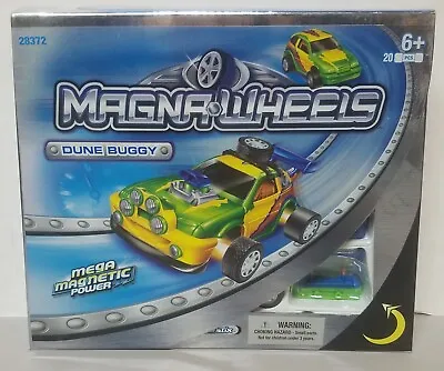 MagnaWheels Mega Blok Dune Buggy Magnetic Toy 2000s NIB 20pcs 28372 • $19.99