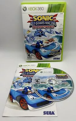 Sonic & All-Stars Racing Transformed Bonus Edition Xbox 360-Complete CIB-Tested • $17.75