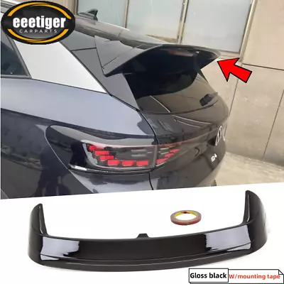 For VW ID.4 ID4 Oettinger Style Gloss Black Boot Roof Spoiler ABS UK 2021+ • £99.28