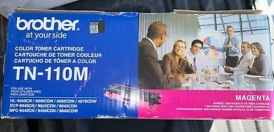 Genuine Brother TN-110M MAGENTA Toner For HL4040 4050 4070 9040 9440 Series NEW • $29.99