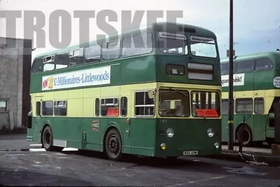 35mm Slide Teeside Daimler Fleetline NCME L539 RXG49M 1977 Original • £3.99