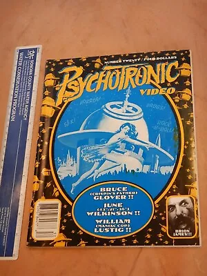 $10 • Buy Psychotronic Video Magazine #20 Spring 1995, June Wilkinson, Bruce Glover