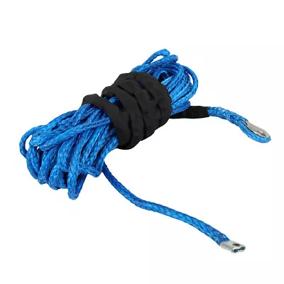 12000LBS Synthetic Winch Rope Line Cable For ATV UTV W/ Sheath 5/16  X 50' • $28.98
