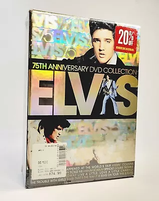 Elvis: 75th Anniversary DVD Collection (DVD 2010 17-Disc Set) NIP New Sealed  • $99.87