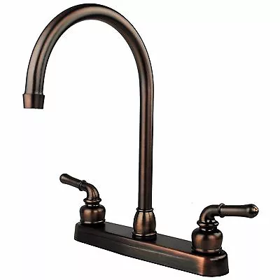 Oil Rubbed Bronze RV Mobile Motor Home Kitchen Sink Faucet - 14.5  Tall Spout • $39.99