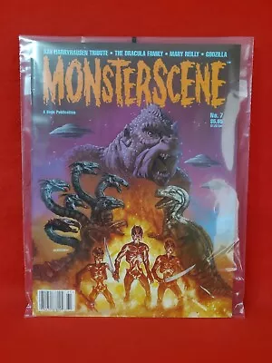 Monsterscene 7 Spring 1996 Magazine NEW Ray Harryhausen Tribute Godzilla • $19.99