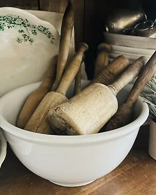 Large Vintage Ceramic/ Ironstone Mixing Bowl • $16