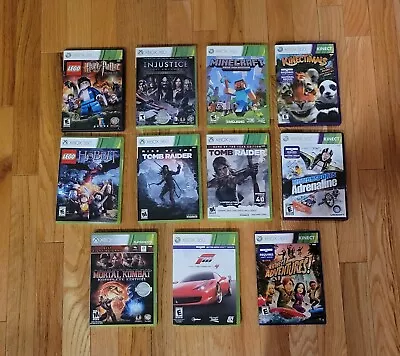 Lot Of 9 Xbox 360 Games - Pick & Choose! Minecraft Harry Potter • $2