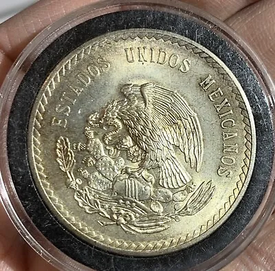 1948 Mexico 5 Peso Silver Coin High Grade • $38.99