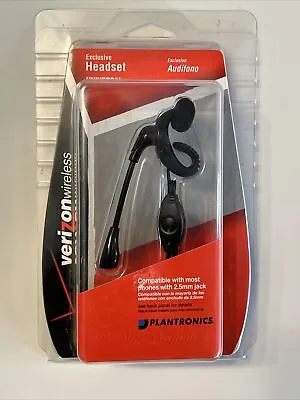 Verizon Wireless Plantronics Exclusive Wired Headset Universal - MX150BCAE NEW • $9.95