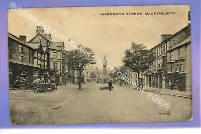 1925 MAENGWYN STREET MACHYNLLETH POWYS Montgomeryshire LOCAL MAGLONA POSTCARD • £0.99