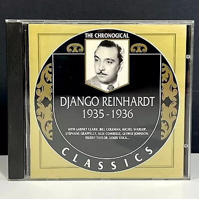 Django Reinhardt The Chronological 1935-1936 Classics Music CD - 1993 • $9.95