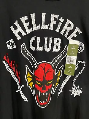 Stranger Things Tshirt NWT XL Mens Hellfire Club Netflix • $13.99