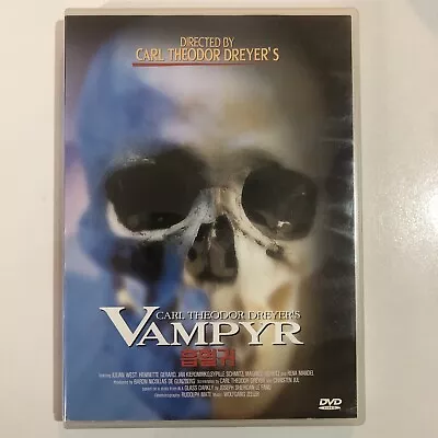 Vampyr DVD 1932 Carl Theodor Dreyer’s - Region All - RARE HORROR • $19.95