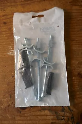 £4.75 • Buy Unika Easybolt Kitchen Worktop Joining Bolts - A Set Of Three X 150mm + Holders 