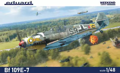 Eduard 84178 1:48 Messerschmitt Bf-109E-7 Weekend Edition • £15.74