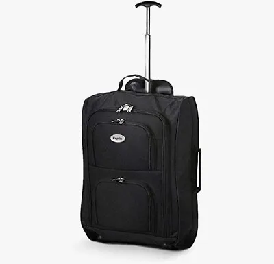 Travel Bag With Wheels Hand Luggage Suitcasecabin Approved • £48