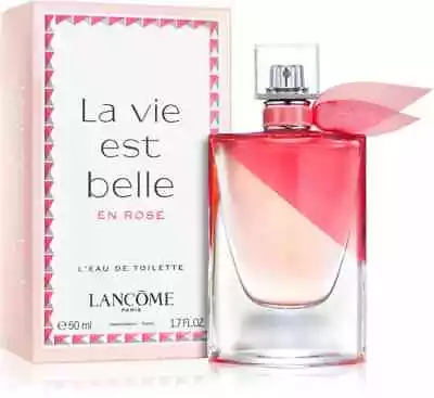 LANCOME La Vie Est Belle En Rose For Women 50ml EDT For Women BRAND NEW Genuine • £73.50