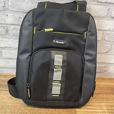 Solo Active Universal Tablet Backpack Sling Crossbody Grey/Black Computer Bag • $15.99