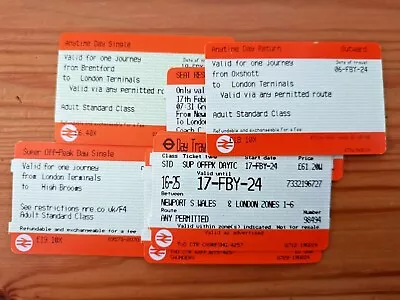 Train Tickets (used) / 2024 • £1.19