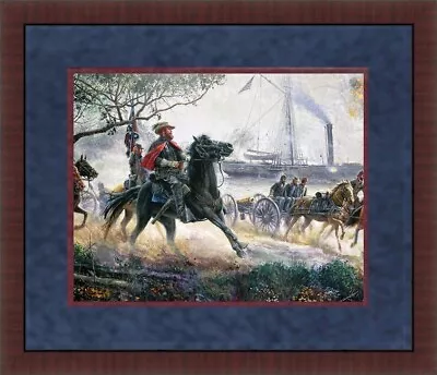 Mort Kunstler Civil War Print - The Strangest Race Custom Framed • $75