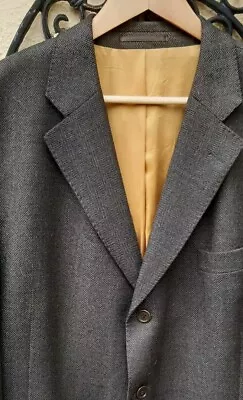 Magee Pure Wool Gents Jacket Darkish Grey Herringbone. Size 46R Chadds Norwich • £8