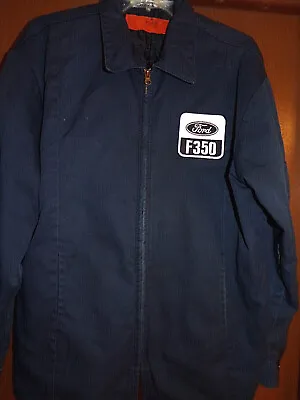 Ford F 350 Truck Mechanic-shop Work Insulated Jacket Used/recycled Size: L-reg • $26.95