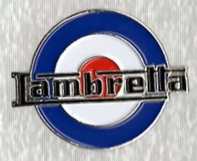 Lambretta Roundel Pin Badge. Lapel. Brand New.  RAF Colours. Red White Blue • £1.75