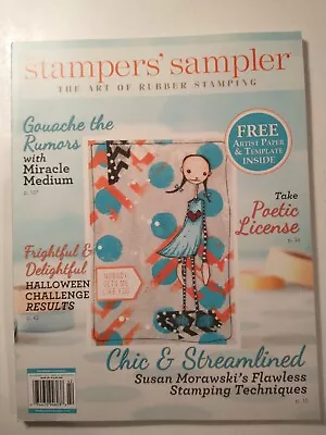 The Stampers Sampler Magazine 2014 Jul/Aug/Sept Susan Morawski Free Template • £11.24