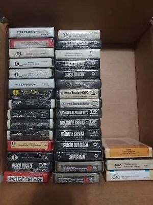 RARE 8 TRACK TAPES-$3 Each Of YOUR CHOICE-VARIOUS GENRE And ARTISTS-WE COMBINE-K • $10