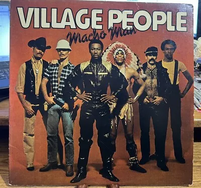 Village People MACHO MAN LP Album - 1978 Casablanca Record NBLP 7096 • $2.99