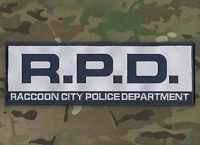 RESIDENT EVIL ZOMBIE OUTBREAK RACCOON CITY POLICE DEPARTMENT RPD Vêlkrö PATCH • $22.99