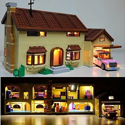 Light Kit For Lego The Simpsons House 71006 Usb Power  • $61.13